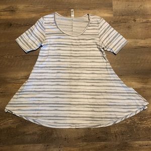 Grey and White Perfect Tee